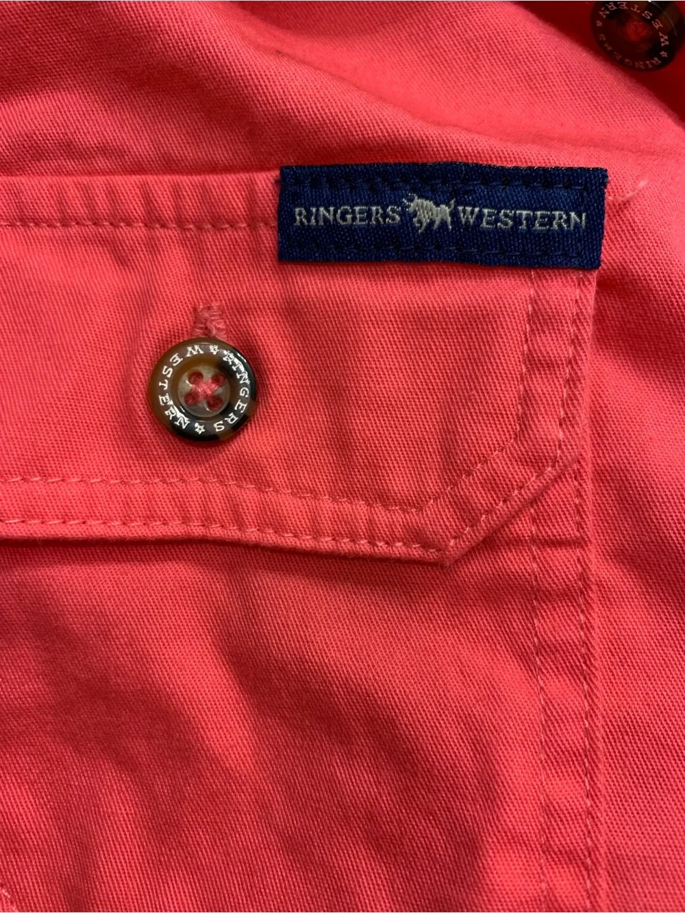 Ringers Western Ord River Pink 2T Long Sleeve Western Shirt.                3706